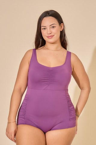 Maillot 1 pièce - Violet - Vidoya