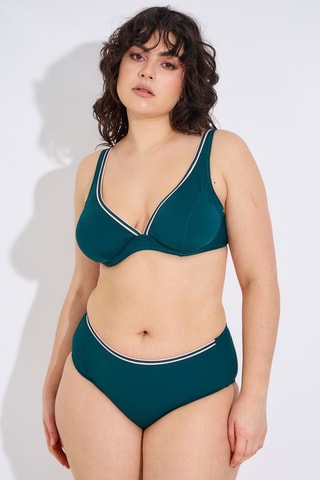 Maillot 2 pièces - Vert foncé - Vidoya