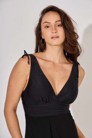 Maillot 1 pièce - Noir - Vidoya