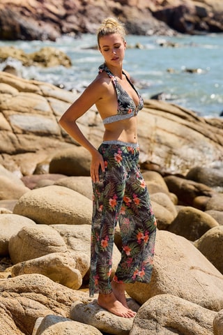 Costume 3 pezzi - Nero e kaki - Vidoya