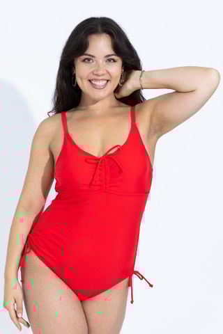 Maillot 1 pièce - Rouge - Vidoya