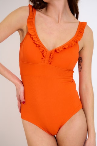 Maillot 1 pièce - Orange - Vidoya