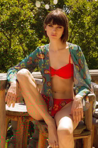 Boléro de plage - Vert clair - Aulala