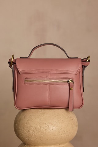 Bolso de piel - Rosa viejo