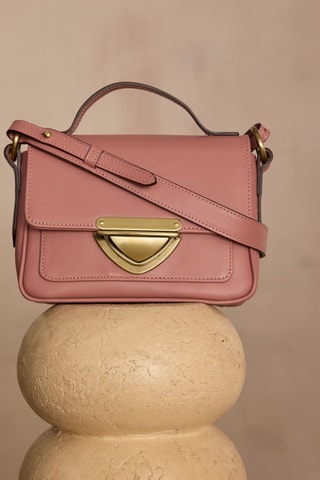 Bolso de piel - Rosa viejo