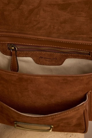 Bolso de piel - Marrón