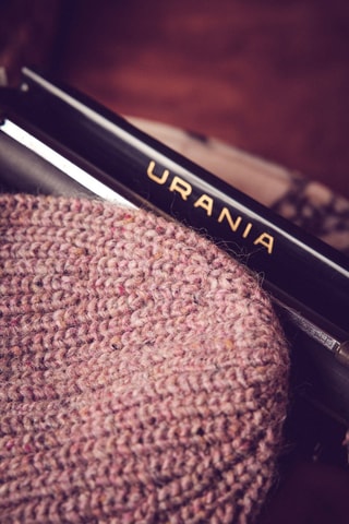 Gorro de lana y alpaca - Rosa viejo