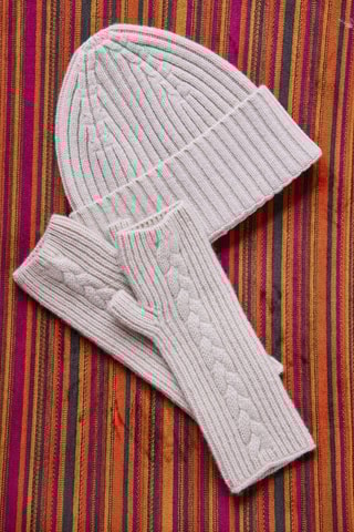 Gorro de lana - Beige