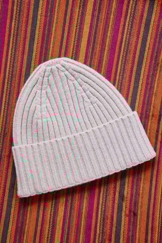 Gorro de lana - Beige