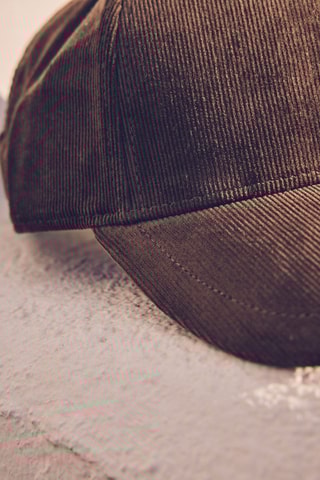 Gorra de terciopelo - Caqui