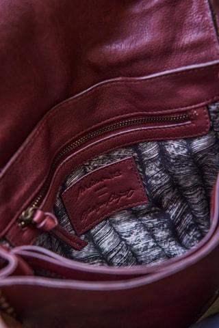 Bandolera de piel - Burdeos