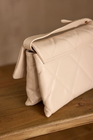 Bandolera de piel - Crudo