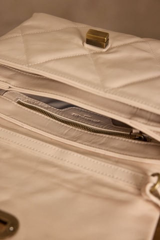 Bandolera de piel - Crudo