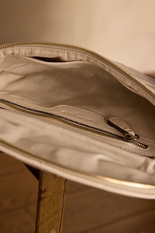 Bandolera de piel - Crudo