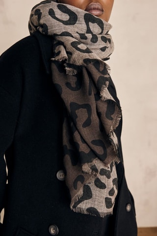 Sciarpa in lana - Nero