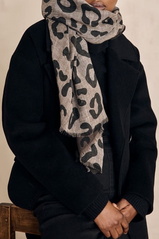 Sciarpa in lana - Nero