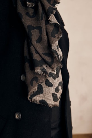 Sciarpa in lana - Nero