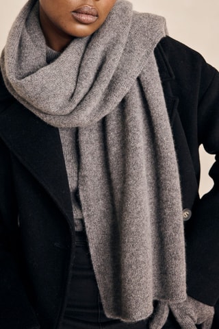 Bufanda de cachemir - Antracita