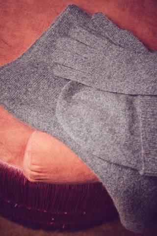 Bufanda de cachemir - Antracita