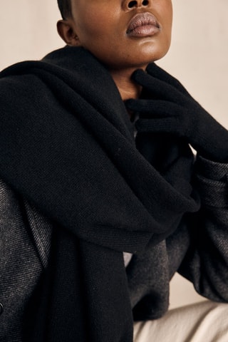 Guantes de cachemir - Negro