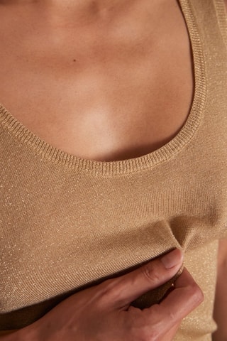 Camiseta de tirantes - Beige