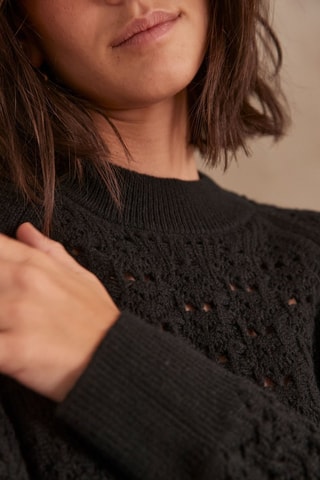 Camisola em caxemira - Preto