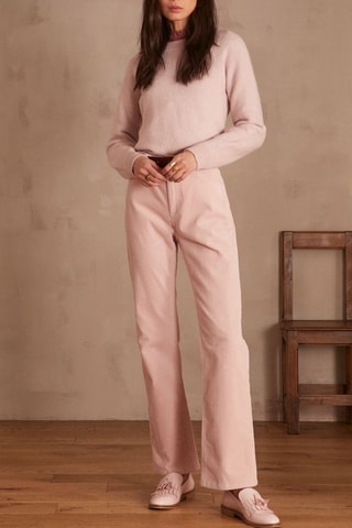 Pull en laine - Mauve