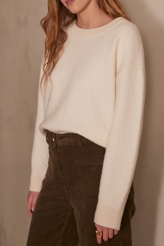 Jersey de lana - Beige