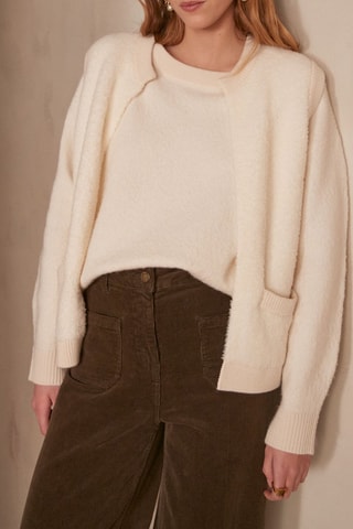 Jersey de lana - Beige