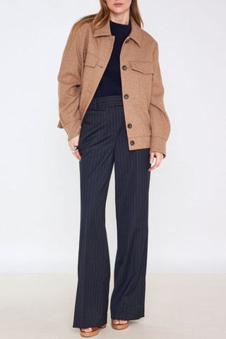 Camisola de lã - Azul-marinho