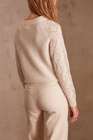 Camisola de lã - Bege