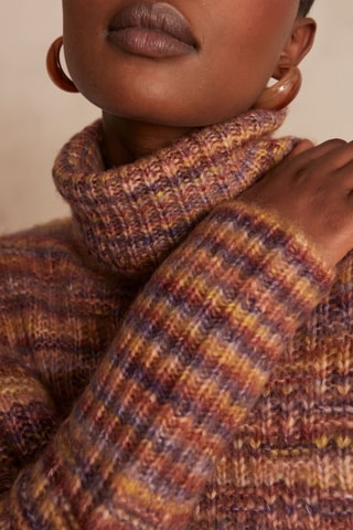 Camisola de lã - Bordô