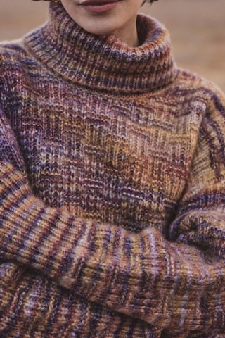 Camisola de lã - Bordô