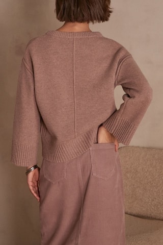 Jersey de lana - Rosa viejo