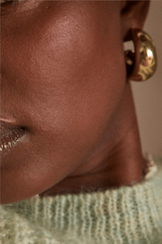 Camisola em mohair e lã - Verde-água