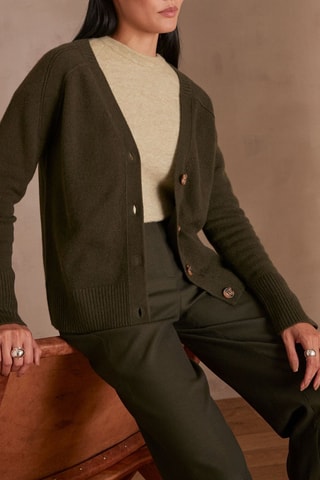 Camisola em alpaca - Bege ­mesclado