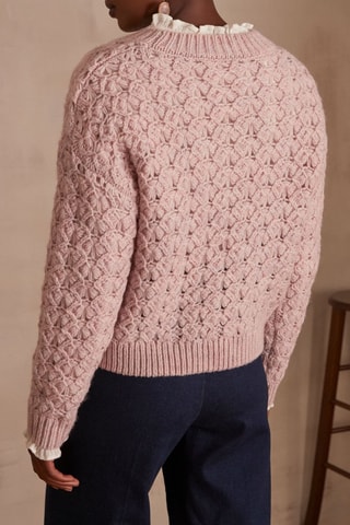 Camisola de lã - Malva