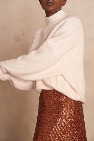 Maglia in lana - Ecrù