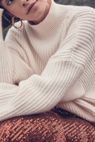 Maglia in lana - Ecrù