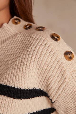 Camisola de lã - Cru