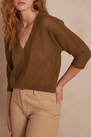 Camisola - Verde-azeitona