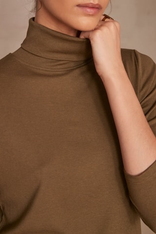 Camisola interior - Verde-azeitona