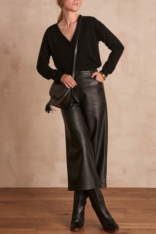 Jersey de cachemir - Negro