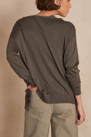 Cárdigan largo - Caqui