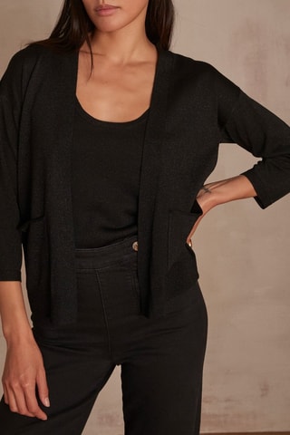 Casaco de malha - Preto