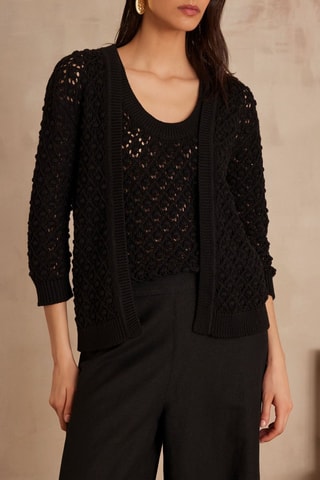 Cárdigan - Negro