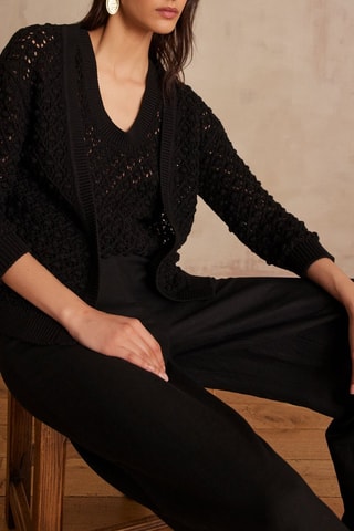 Cárdigan - Negro