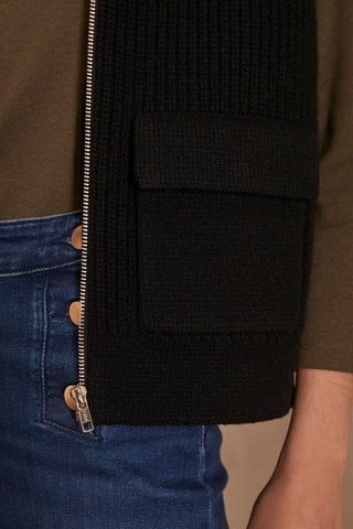 Colete em lã - Preto