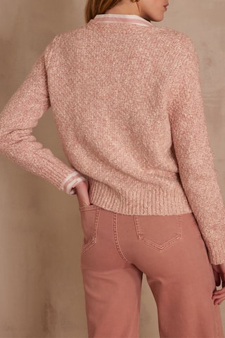 Casaco de malha - Rosa-maquilhagem