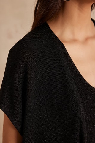 Casaco de malha - Preto